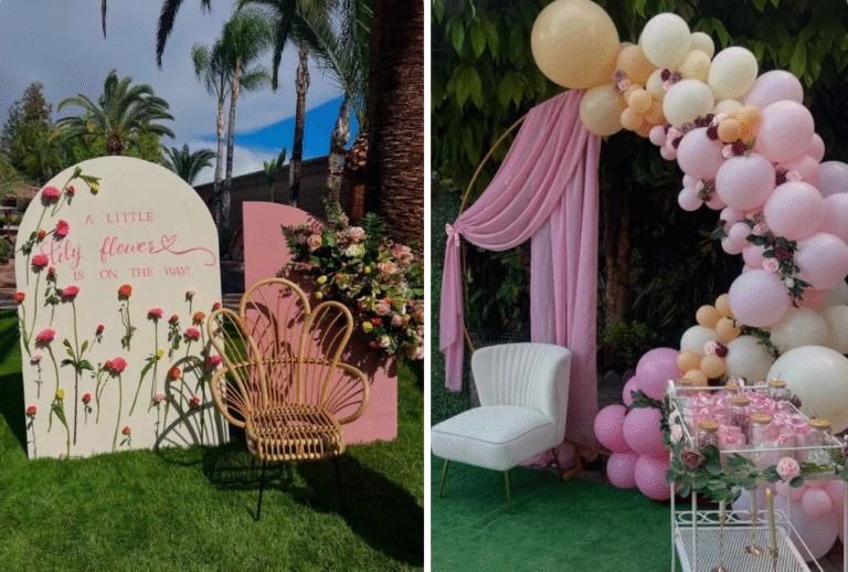 29 Flower Themed Baby Shower