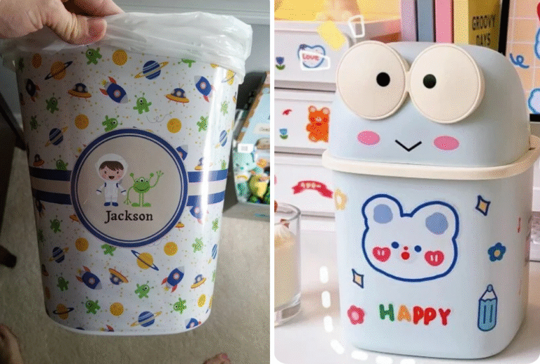 19 Nursery Trash Can Ideas